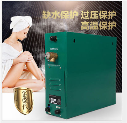 चीन 4.5-18KW भाप सौना उपकरण / बाहरी नियंत्रक के साथ गीला भाप जनरेटर आपूर्तिकर्ता