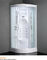 डायमंड व्हाइट स्टीम शावर बाथ एनक्लोजर आसानी से बनाए रखा आकार 900 * 900 * 2200 मिमी आपूर्तिकर्ता